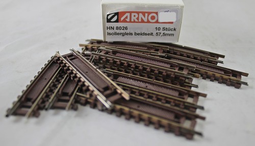 Arnold HN 8026 Isoliergleis beidseitig, 10 Stück "NEU" mit OVP | Zustand: Neu
