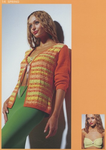 Lang Yarns Knitting Pattern Book - Fatto a Mano nr 141 - 30 designs men women - Picture 9 of 22