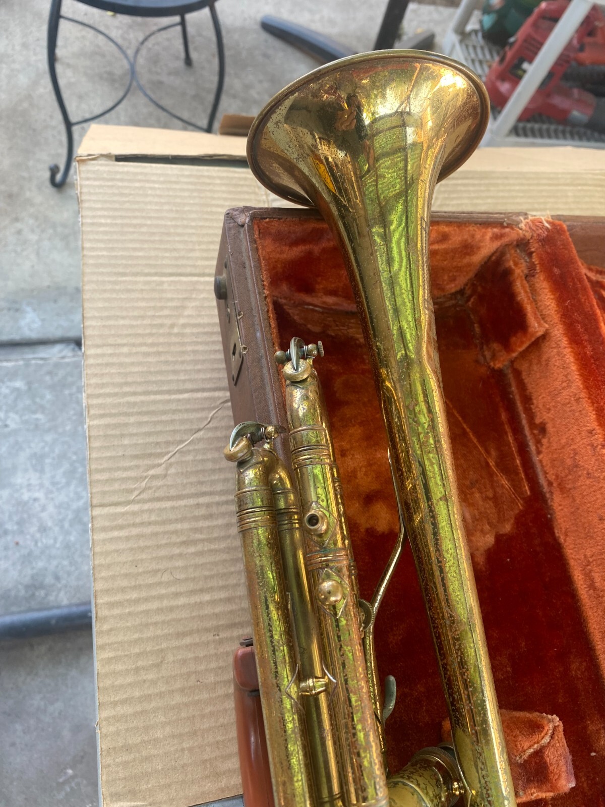 Vintage Artist Trumpet w/ Glastex Mouthpiece & Getzen Hard Case eBay