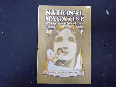 1904 OCTOBER NATIONAL MAGAZINE - NICE STORIES, PHOTOS & ADS - ST 4298