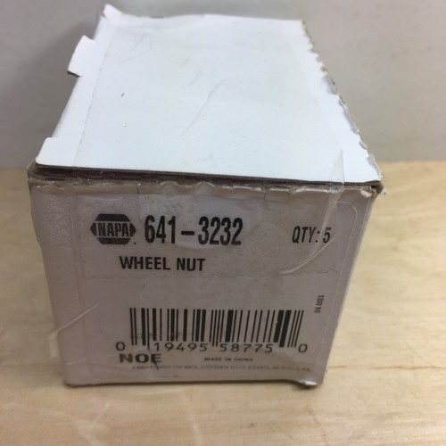 QTY 5 NAPA 6413232 WHEEL NUTS LUG NUT AUTOMOTIVE 12 X1.5 eBay