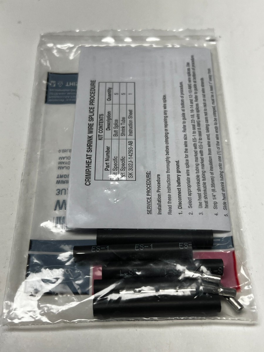 Fuel Pump Jumper Harness Kit MOTORCRAFT WT-56814 Wiring 5300894 