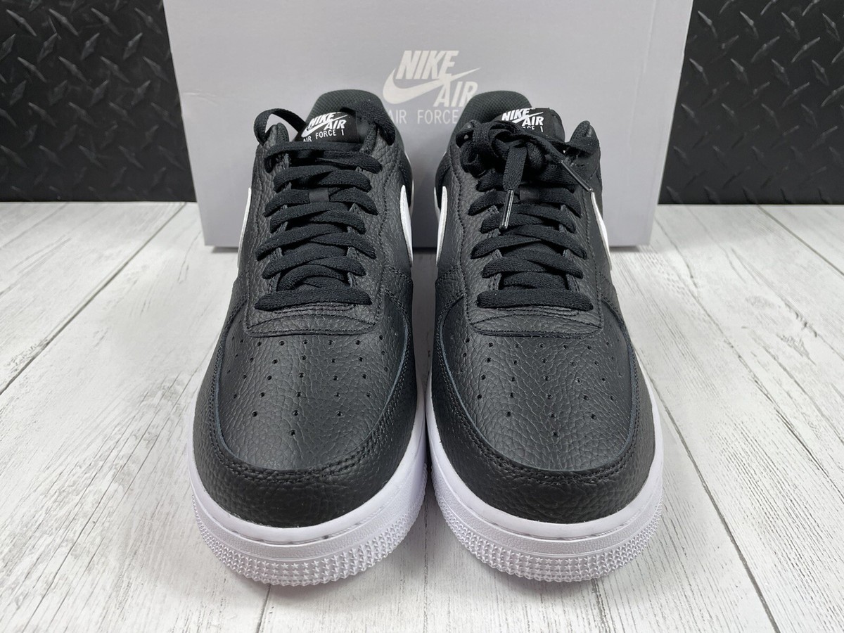 Nike Air Force 1 Low \'07 Black White Mens Size 11 CT2302-002 New Authentic CT2302-002] Mens Nike Air Force 1 Low 07 Black Martinique | Ubuy main image 3