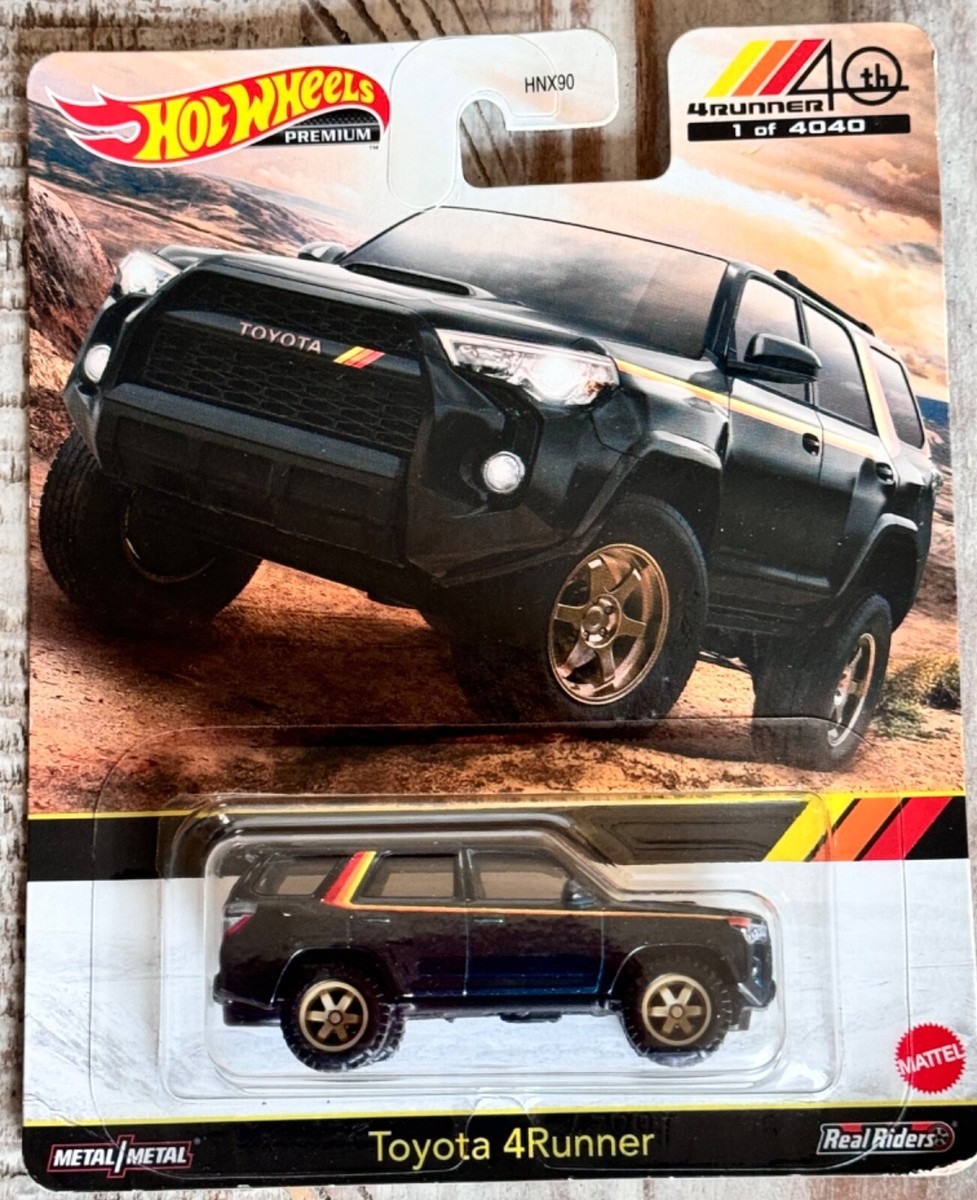 HOT WHEELS TOYOTA 4RUNNER 4ランナー フォーランナー Hot Wheels Premium 4Runner 4th Generation, Real Riders | eBay