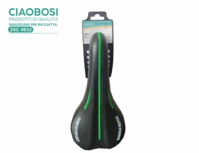 Sella Bike In Gel Larga Con Molle Ammortizzanti - Morbida E Traspirante, Universale