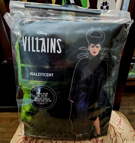 BRAND NEW Disney Villains Maleficent Adult Plus Women's Costume Size 2XL 18-20 - Picture 6 of 6