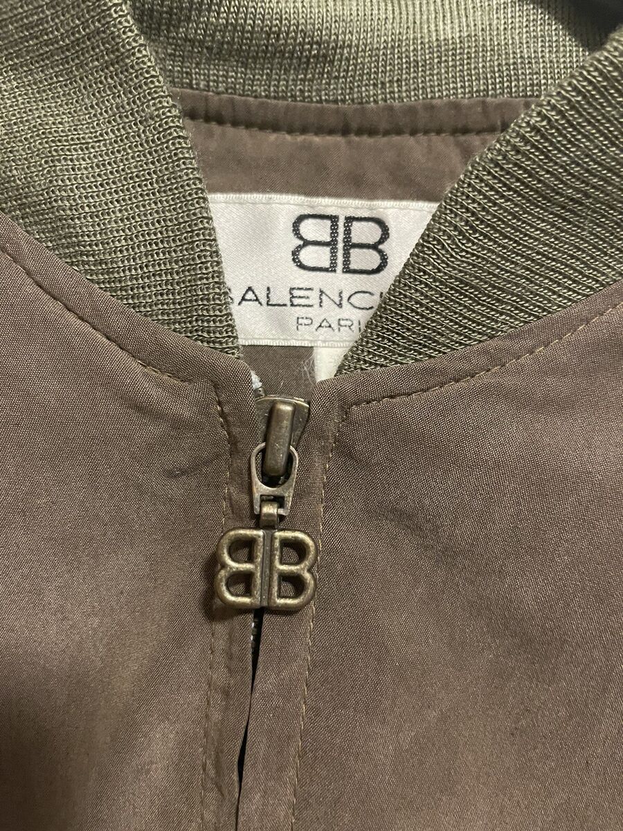 Vintage Balenciaga Bomber varsity jacket sz L | eBay Vintage Balenciaga Bomber varsity jacket sz L | eBay