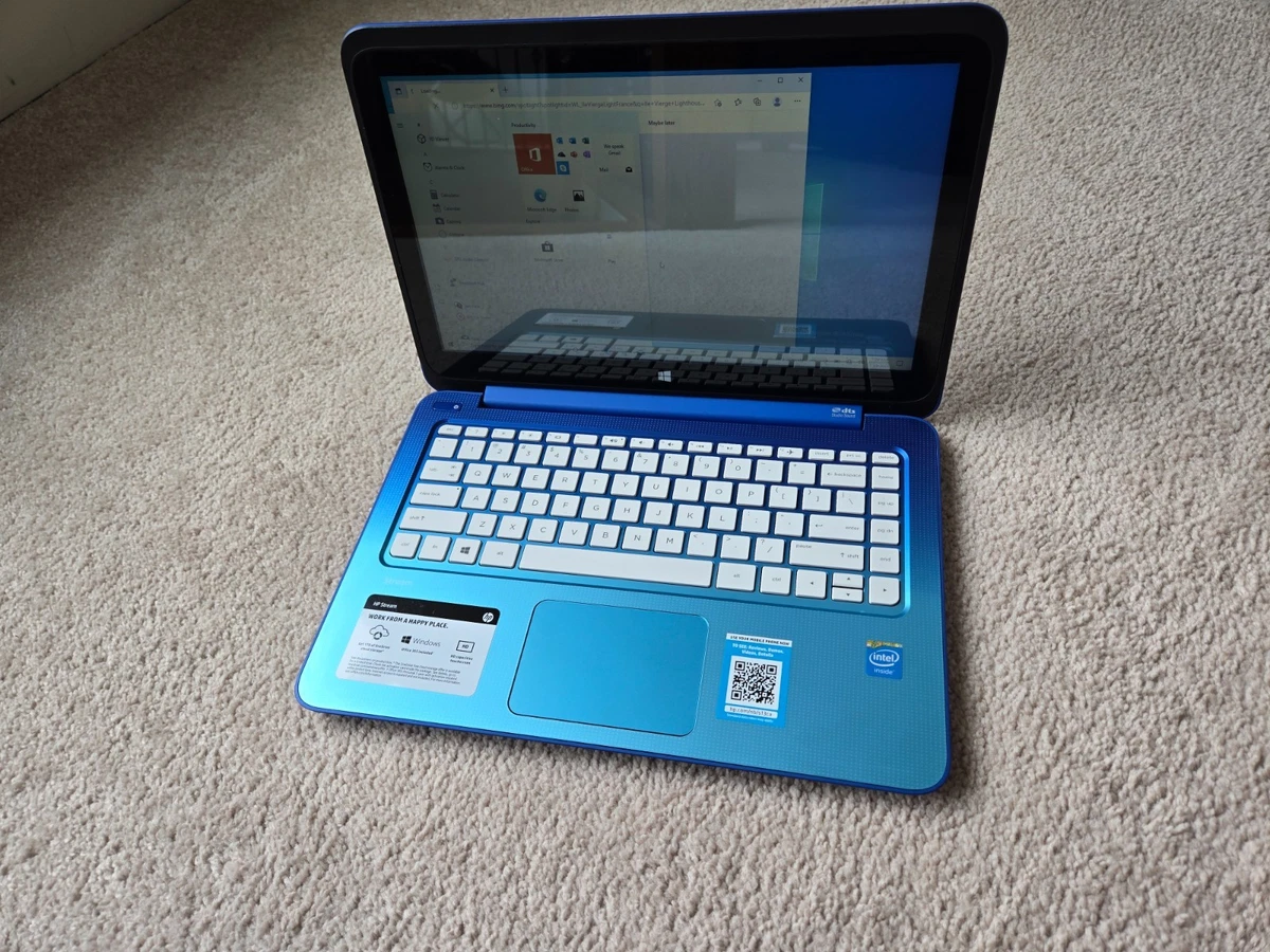HP Stream 2 GB RAM PC Laptops & Netbooks 13-13.9 in Screen for