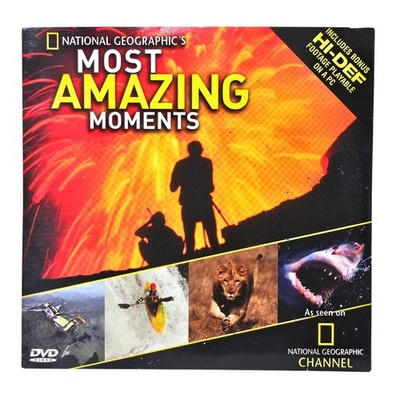 National Geographic Most Amazing Moments DVD Documentary Nature Wildlife HD PC