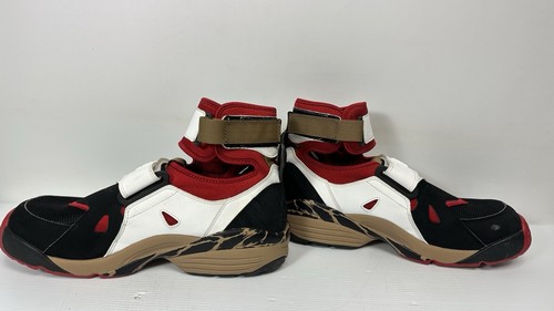 Nike Air Carnivore LE White Red Black Size 10.5 Sneakers Shoes 390077-600 - Picture 7 of 15