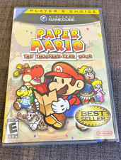 Paper Mario: The Thousand-Year Door CIB (Gamecube) EXCELLENT CON. Players Choice