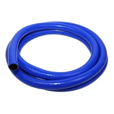 5ft 1-Ply Reinforced 16mm 5/8" ID High Temperature Silicone Heater Hose BLUE