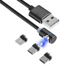 Magnetic Cable LED Magnet Charger Cable USB Cable  USB Type-C USB C