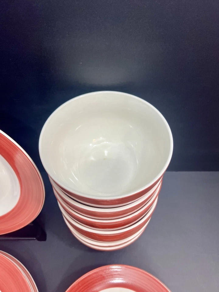 18 Pc Set-JCPenney Home Collection Dinner(6)Salad Plate(6) & Cereal Bowl(6)-EUC - Image 3 of 4