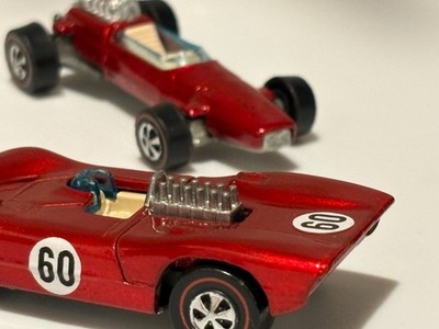 Vintage Hot Wheels Redline Ferrari 312P WHITE INTERIOR Restored | eBay