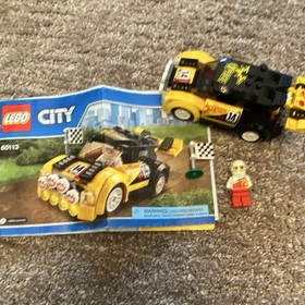 LEGO City 60113 Rally Car Racing Set 104pcs 2016 Rally Driver with Manual