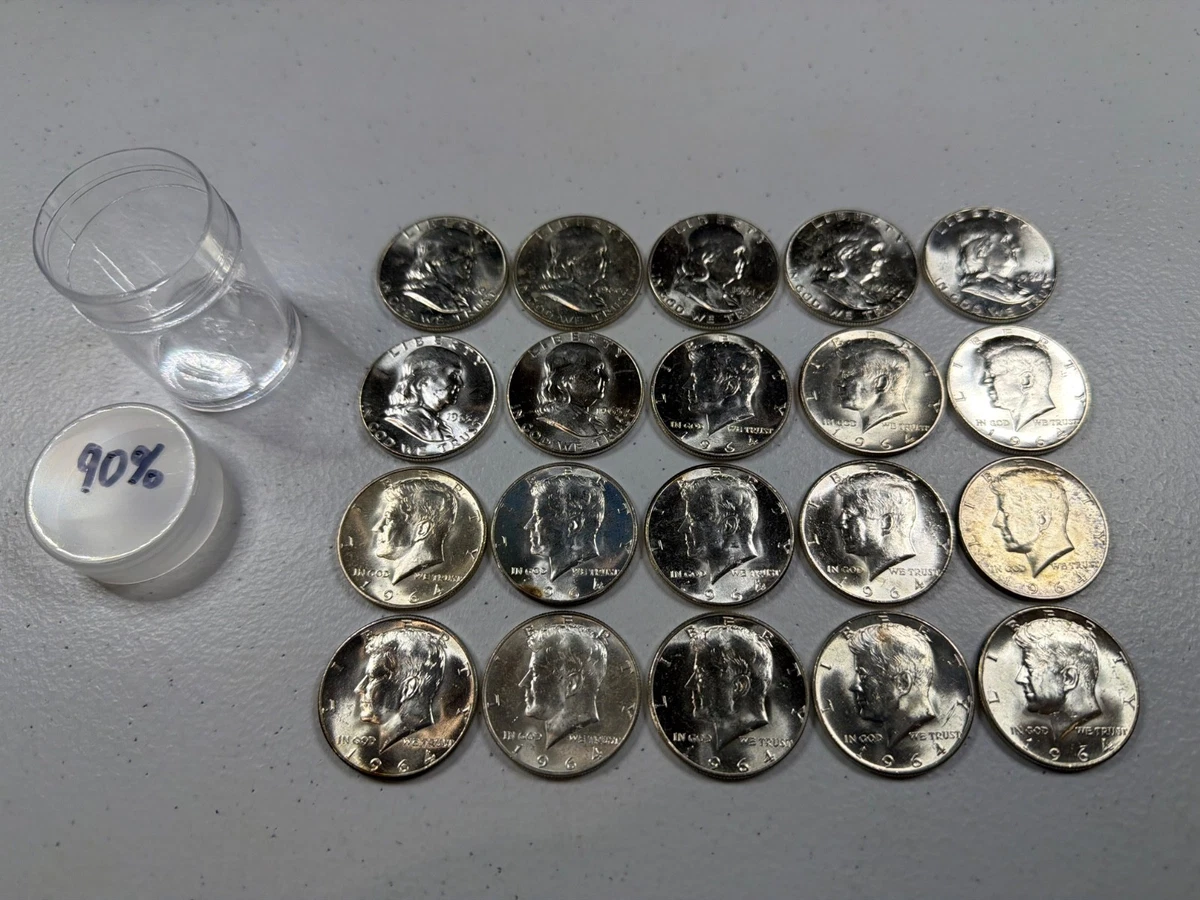 U.S. Mint Certified Franklin US Half Dollars (1948-1963) for sale