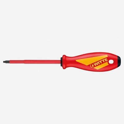 Witte Maxx VDE Square Screwdriver, #1 x 100mm