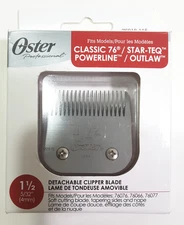 Oster Detachable Replacement Clippers Blades for Classic 76, -  1 1/2