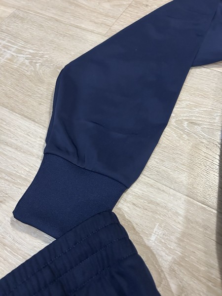 Conjunto Firebird de adidas para hombre, España, azul y dorado, chaqueta y pantalón 3