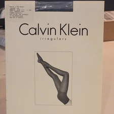 NWT Calvin Klein Irregulars Darkest Navy Matt Ultra Sheer 2006 Size 3 C