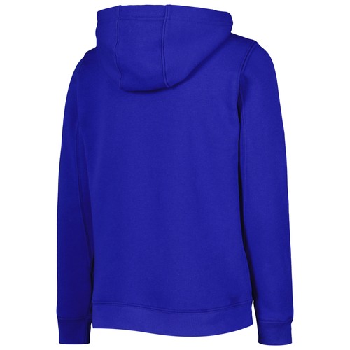 Youth Royal Chicago Cubs Wordmark Full-Zip Fleece Hoodie - 第 3/4 張圖片