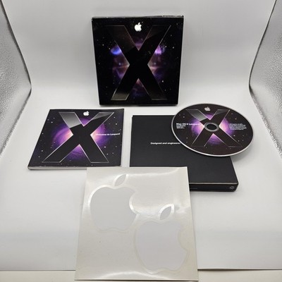 Apple Mac OSX Leopard V 10.5 Family Pack Disc MB022Z/A Operating System DVD