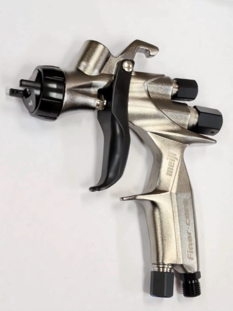 Meiji FINER-CORE-SV 1.7mm Center Cup Spray Gun without Cup Gravity