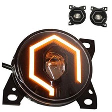 Full LED Fog Lights Lamps Pair Truck Fog Lights Assembly Passenger Driver