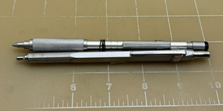 Judd's Lot of 2 Silver Metal Mechanical Pencils 1 TWSBI