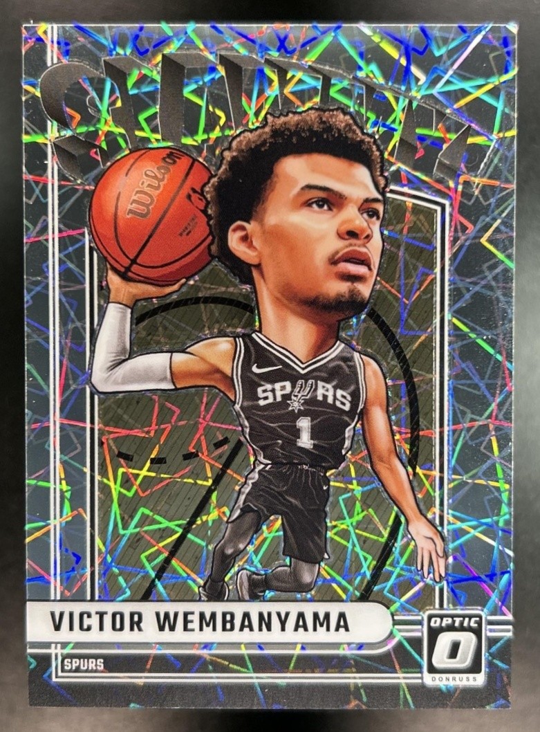 2024-25 Panini Donruss Optic Victor Wembanyama Slammy! SP #11 Spurs