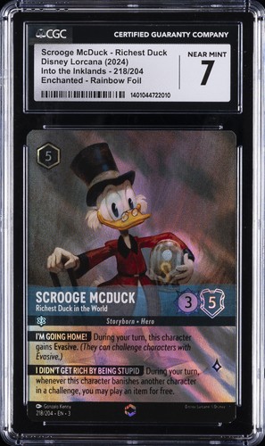 Scrooge McDuck - Richest Duck in the World graded CGC 7 for sale on eBay