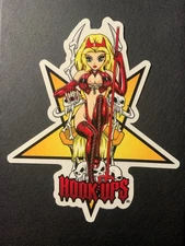 Hook-Ups Skateboard Sticker! Look!