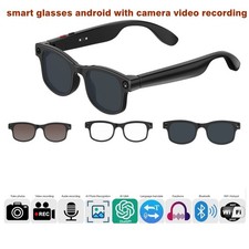 Remote Photo AI smart glasses with translation and Call Voice Assis