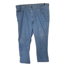 Vintage 80  s Levi  s 478 Orange Tab Jeans Men  s 36x22 Light Blue Hemmed Denim