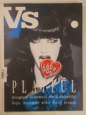 Vs. Magazine F/W 2013 ''Playful Issue'' Eva Green Cover, Christian Slater NEW