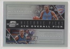 2019-20 Contenders Optic Historic Picks Russell Westbrook Stephon Marbury #4 7y2
