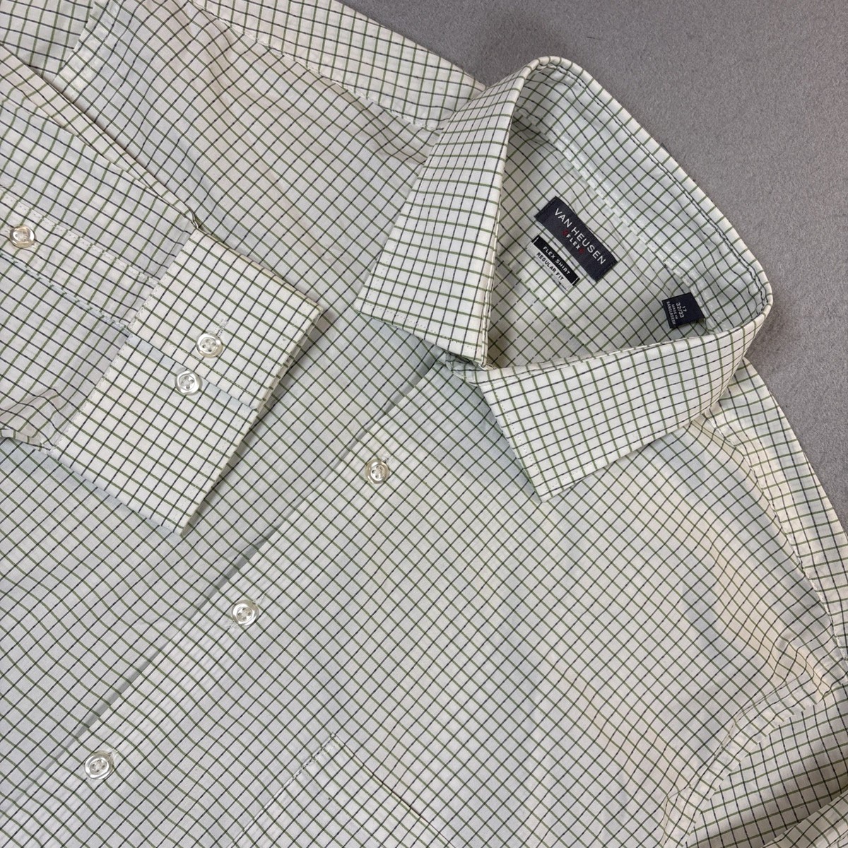 van heusen men's dress shirt regular fit flex collar check Sun Drift Eyelet Fit and Flare Maxi Dress – VICI main image 0