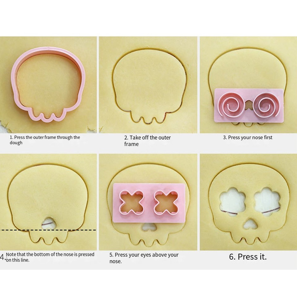 Brain Freeze Eiscreme-Ausstechform – Gehirn-Keksform, 10,2x5,8 Cm, Für Halloween & Science-Partys