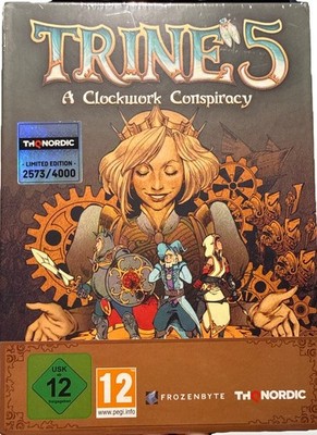 Trine 5 A Clockwork Conspiracy PC Computerspiel Spiel Limited Edition OVP *neu*