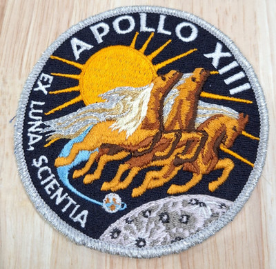 NASA Apollo XIII 13 Lunar Mission Lion Brothers Cloth Back Embroidered Patch