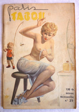 Paris Tabou Nr. 25 - 1951 französisches Pin Up Magazin Extentia  mit Lily ST Cyr