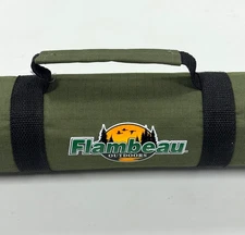 FLAMBEAU OUTDOORS ' FISHING ROD TUBE ' 48" x 3" ' GREEN ' NEW