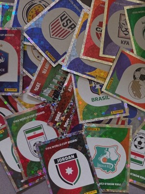 National Federation Shields Team Logo FIIFA Panini world cup 2026 stickers