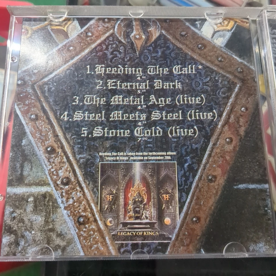 CD SINGLE HammerFall Heeding The Call Nuclear Blast Signed Foto 2 de 4