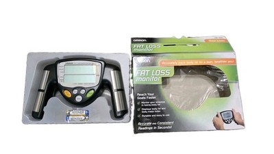 Omron HBF-306C Body Fat Monitor Analyzer Tested Clean New Open Box Original Box 