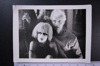 Two 1986 VINTAGE CBS TV MOVIE Press Photos BLADE RUNNER HARRISON FORD HANNAH