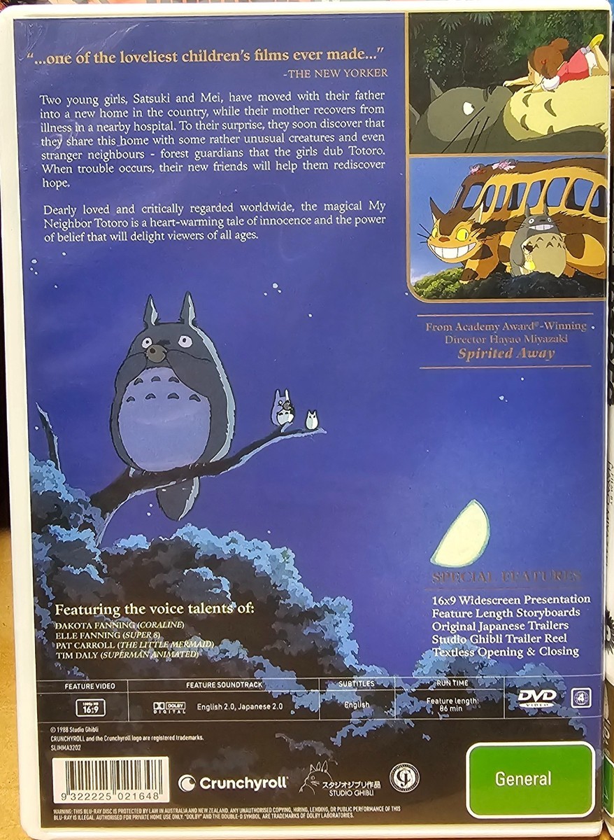 MY NEIGHBOR TOTORO (STUDIO GHIBLI COLLECTION) [NON-USA FORMAT PAL