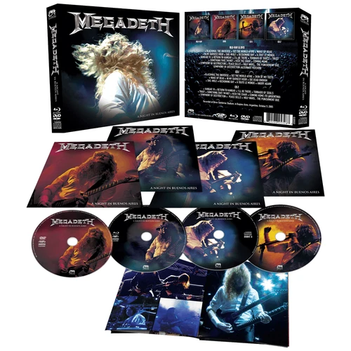 Megadeth - A Night in Buenos Aires (2 CD + DVD + Blu-Ray)