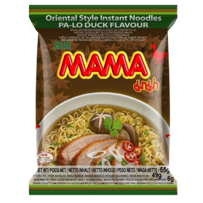 2KT [ 60x 55g ] MAMA Instant Nudeln mit Enten-Geschmack / Pa-Lo Duck Flavour